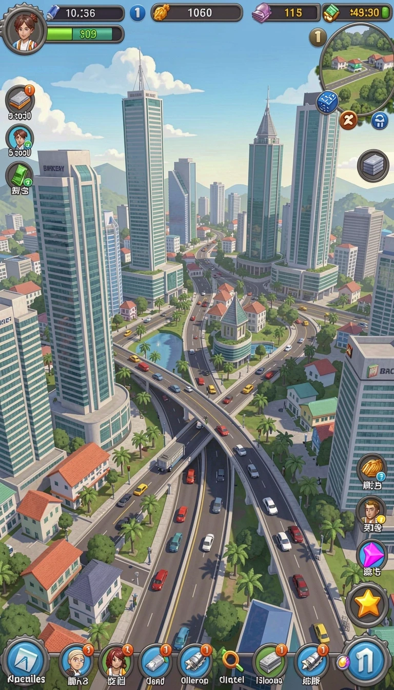 Tampilan antarmuka total4d di Android